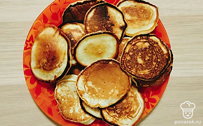 Оладушки готовы. Приятного аппетита!