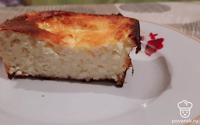 Нежная творожная запеканка как в садике — Рецепт с фото