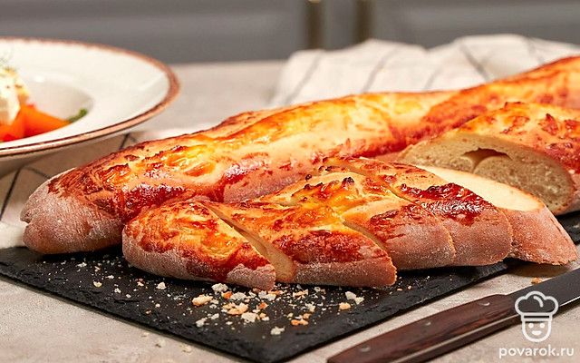 Багет со сливочным сыром — Рецепт с фото