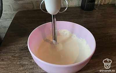 Должна получиться такая однородная масса.