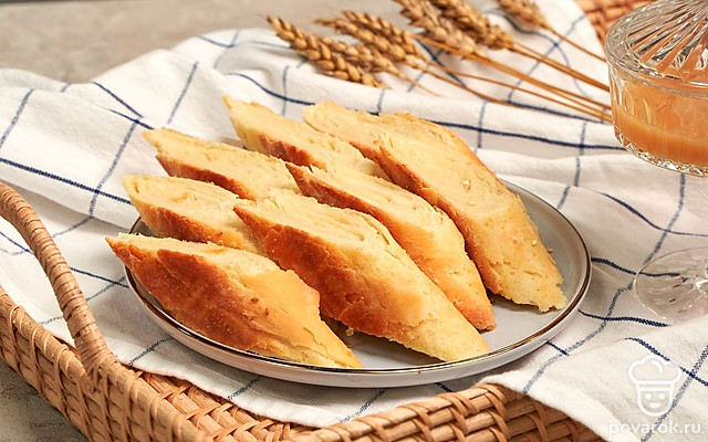 Багет на сливках — Рецепт с фото