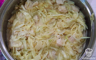 Всё хорошо перемешиваем. 