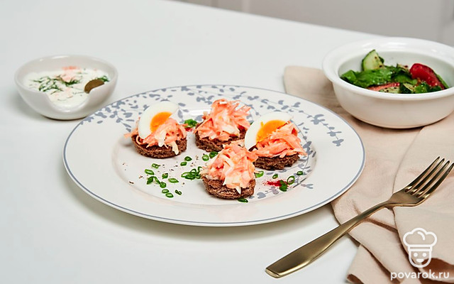 Тост с морковью — Рецепт с фото