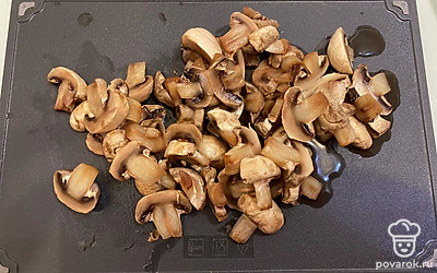 Пока варится картошка режим шампиньоны. 