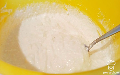 Пробиваем всё блендером до однородного состояния.