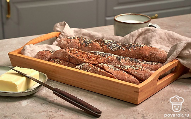 Багет с кориандром — Рецепт с фото