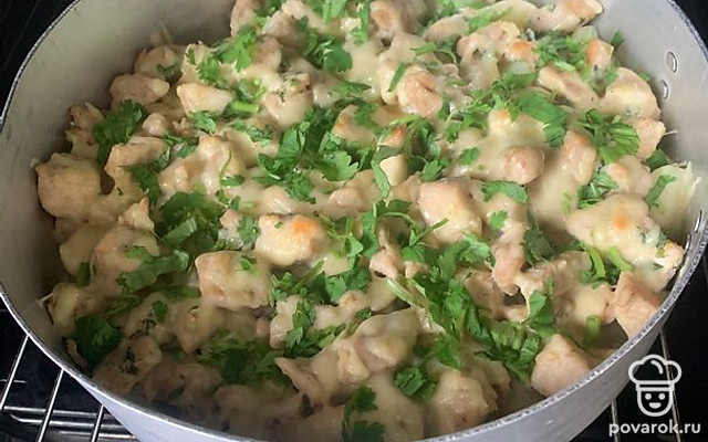 Куриная запеканка с картошкой — Рецепт с фото