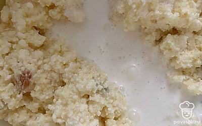 Добавить сливки.