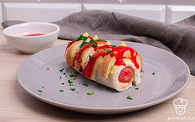 Разогрейте духовку до 180 градусов. Запекайте 7-10 минут .