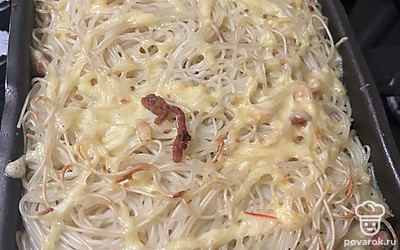 Отправляем в духовку минут на 20-30.