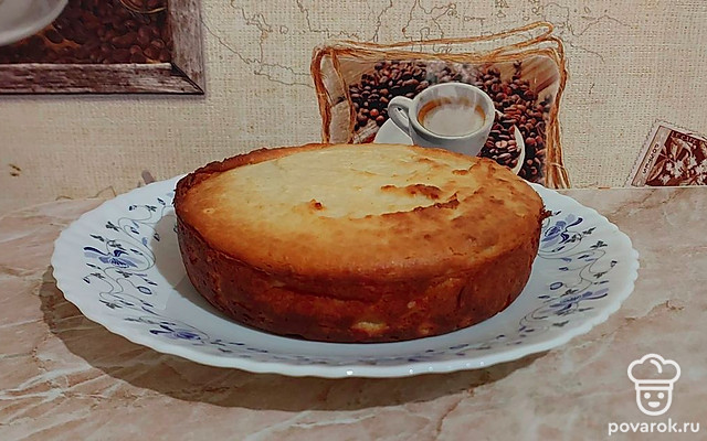 Творожная запеканка с ванилином — Рецепт с фото