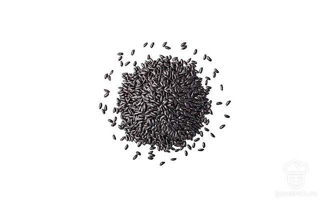 Черный рис — Рецепты с ингредиентом