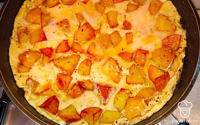 Картофельная запеканка из двух ингредиентов — Рецепт с фото