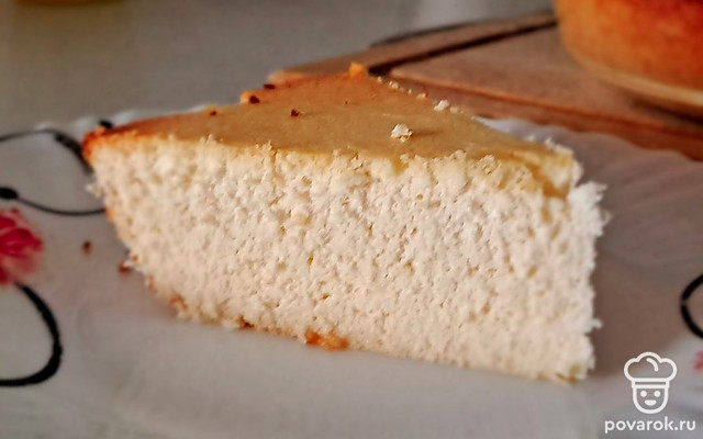 Воздушная запеканка из творога — Рецепт с фото