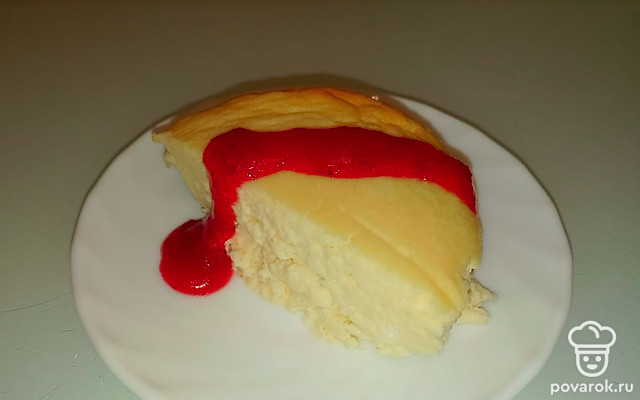 Творожная запеканка на кукурузной муке — Рецепт с фото