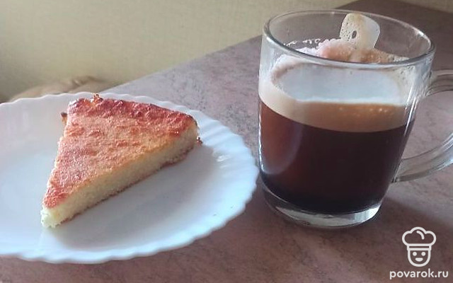 Творожная запеканка с манной крупой — Рецепт с фото