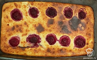 Перед подачей можно посыпать сахарной пудрой.