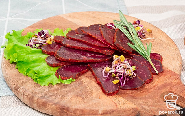 Бастурма — Рецепт с фото