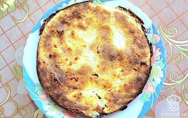 Нежная творожная запеканка «Родом из детства» — Рецепт с фото