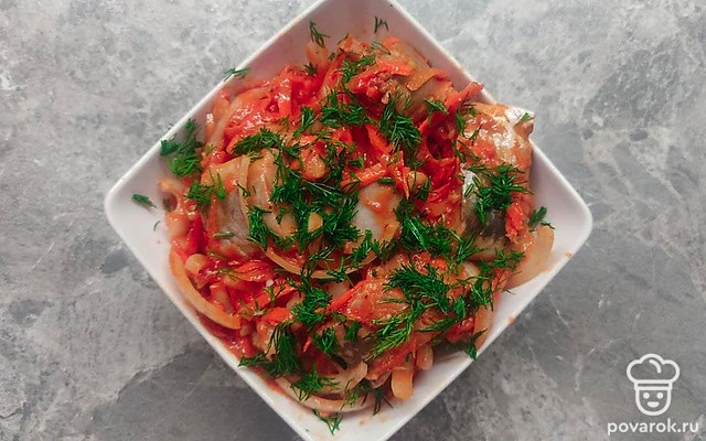 Селедка по-корейски — Рецепт с фото