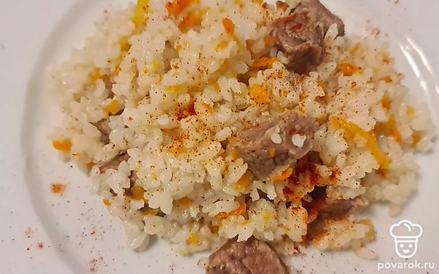 Плов с говядиной — Рецепт с фото