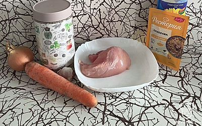 Подготовьте все ингредиенты.