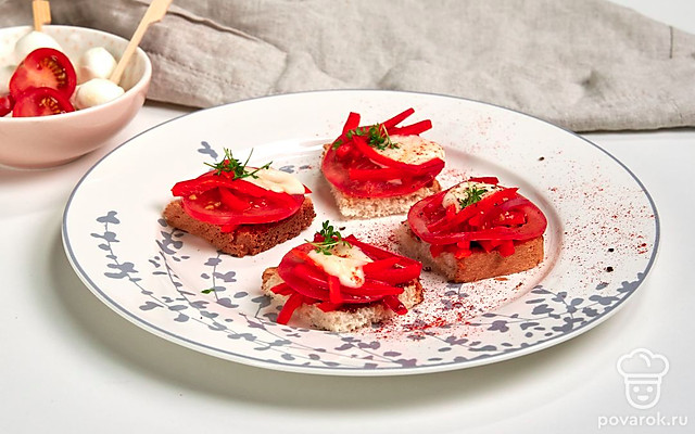 Тост с соусом барбекю — Рецепт с фото