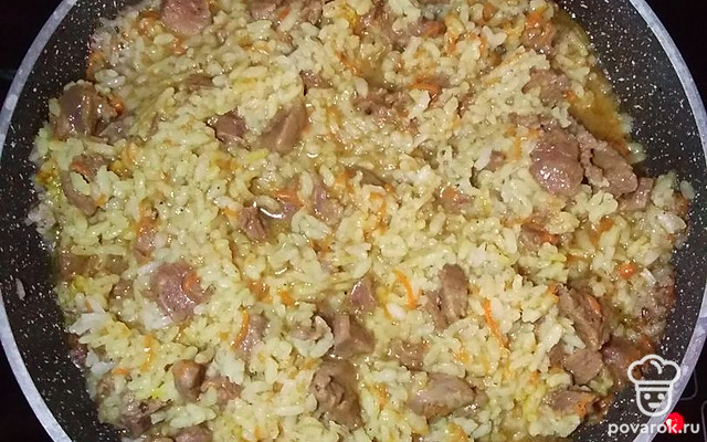 Плов с говядиной — Рецепт с фото