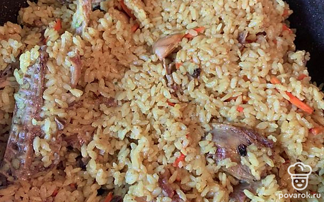 Плов по-домашнему — Рецепт с фото