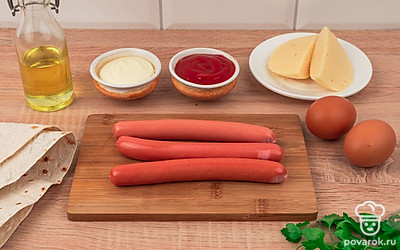 Приготовьте необходимые ингредиенты