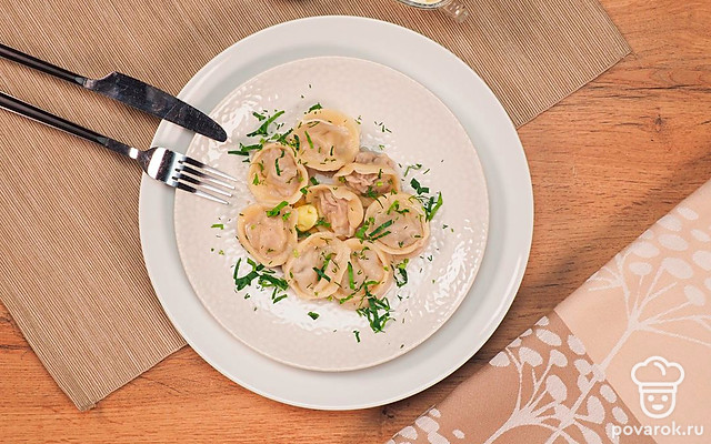 Пельмени на кипятке — Рецепт с фото