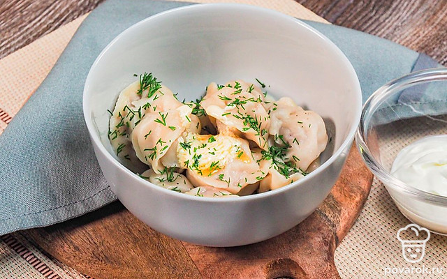 Пельмени без яиц — Рецепт с фото