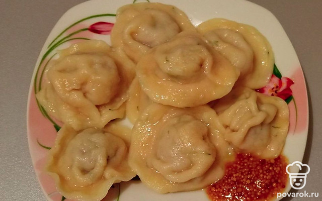 Аппетитные пельмени с мясным фаршем — Рецепт с фото