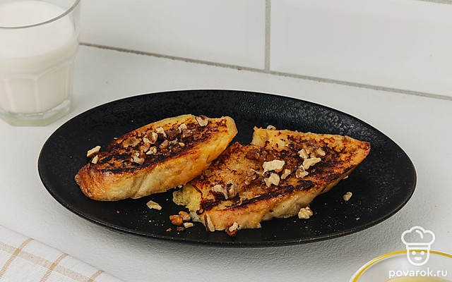 Сладкие гренки — Рецепт с фото