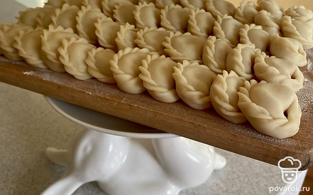 Пельмени с курицей — Рецепт с фото