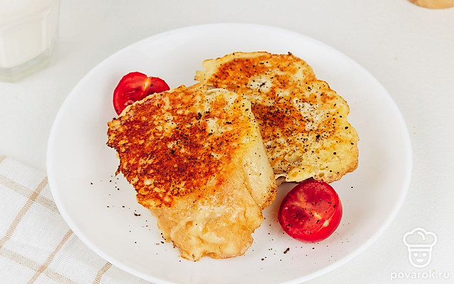 Гренки с сыром — Рецепт с фото