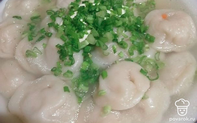 Домашние пельмени с куриным фаршем — Рецепт с фото