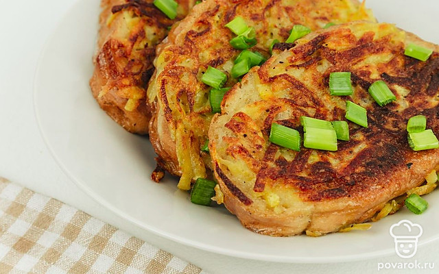 Гренки с картофелем — Рецепт с фото