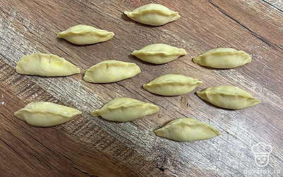 Защипните края.