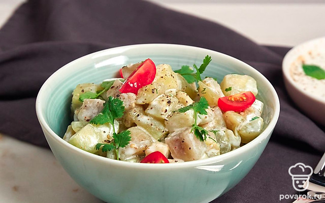 Баклажаны с йогуртом — Рецепт с фото