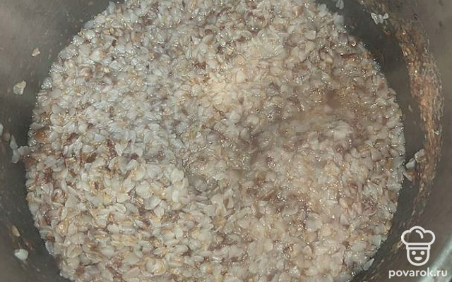 Гречка с растительным маслом на гарнир — Рецепт с фото