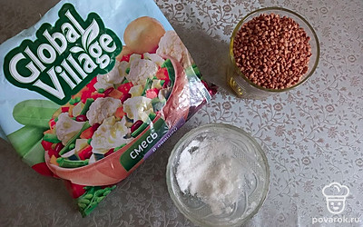 Подготовьте все необходимые ингредиенты.