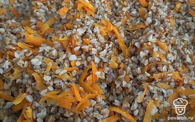 Гречка в духовке с морковью — Рецепт с фото