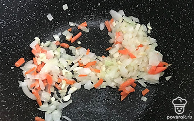 Добавить морковь.