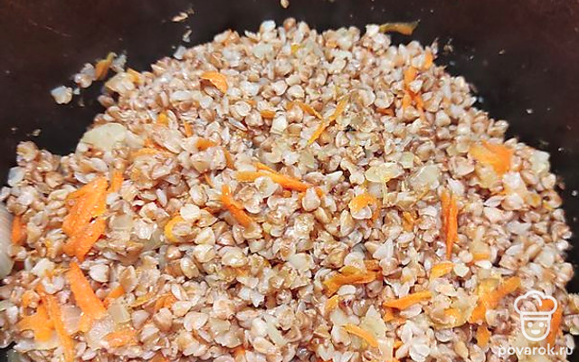 Гречневая каша на бульоне — Рецепт с фото