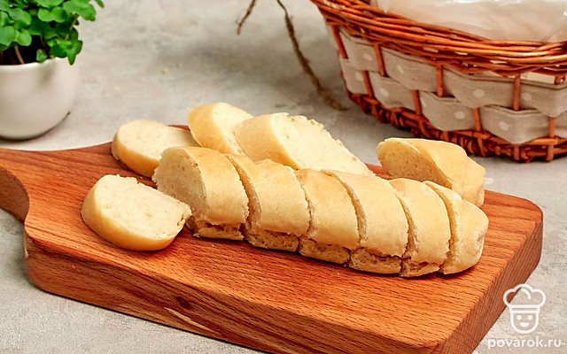 Багет на кислом молоке — Рецепт с фото