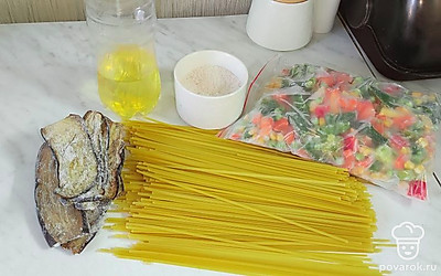 Подготовьте все ингредиенты.