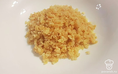 Булгур отлично сочетается с любым видом мяса или овощами. 