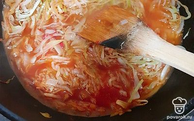 Можно подавать как гарнир, либо как самостоятельное блюдо.