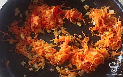 Сделать поджарку. 